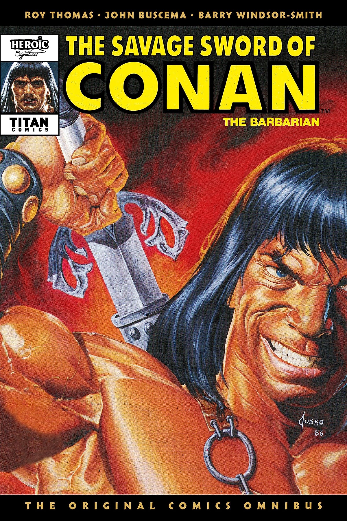 The Savage Sword Of Conan: The Original Comics Omnibus Vol.9 (SAVAGE SWORD OF CONAN OMNIBUS)