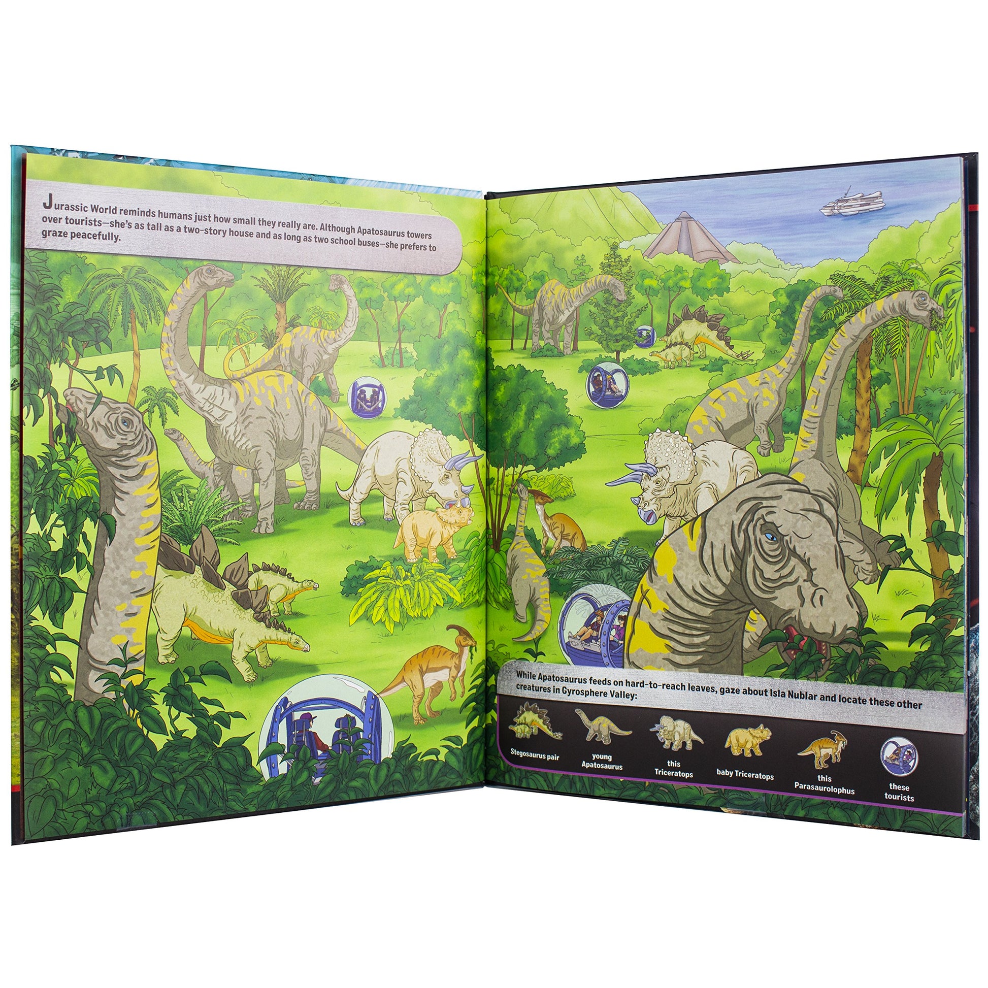 Jurassic World Look and Find Activity Book - PI Kids