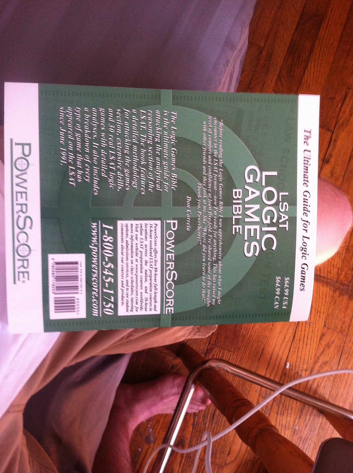 The PowerScore LSAT Logic Games Bible