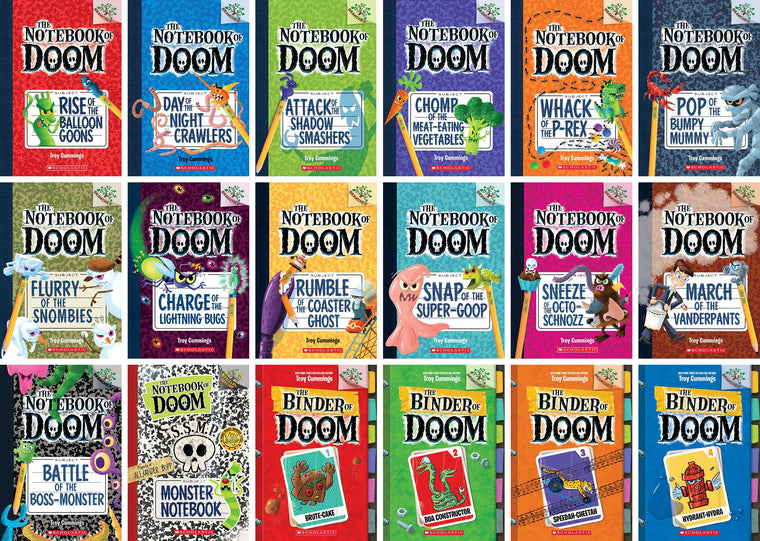 Notebook of Doom Complete Series Set (18 books)  Notebook of Doom  Binder of Doom  Monster Notebook