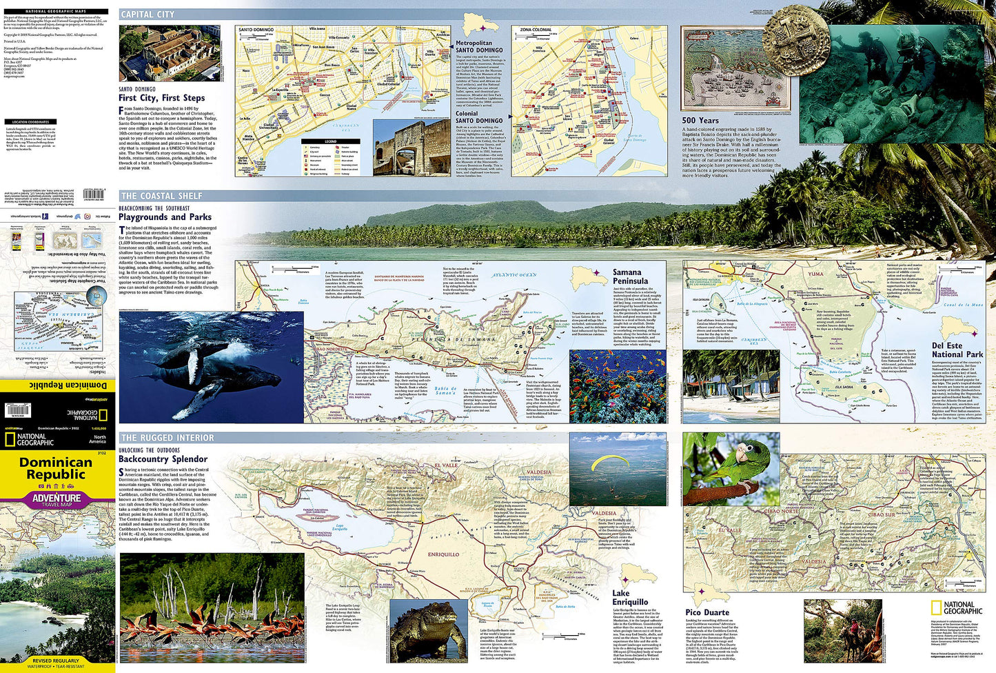 Dominican Republic Map (National Geographic Adventure Map, 3102)
