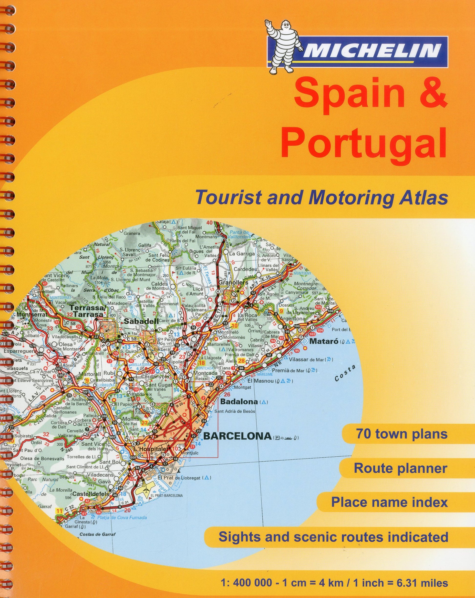 Michelin Atlas Spain & Portugal, 16e (Atlas (Michelin))