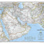 National Geographic: Middle East Classic Wall Map - Laminated (30.25 x 23.5 inches) (National Geographic Reference Map)
