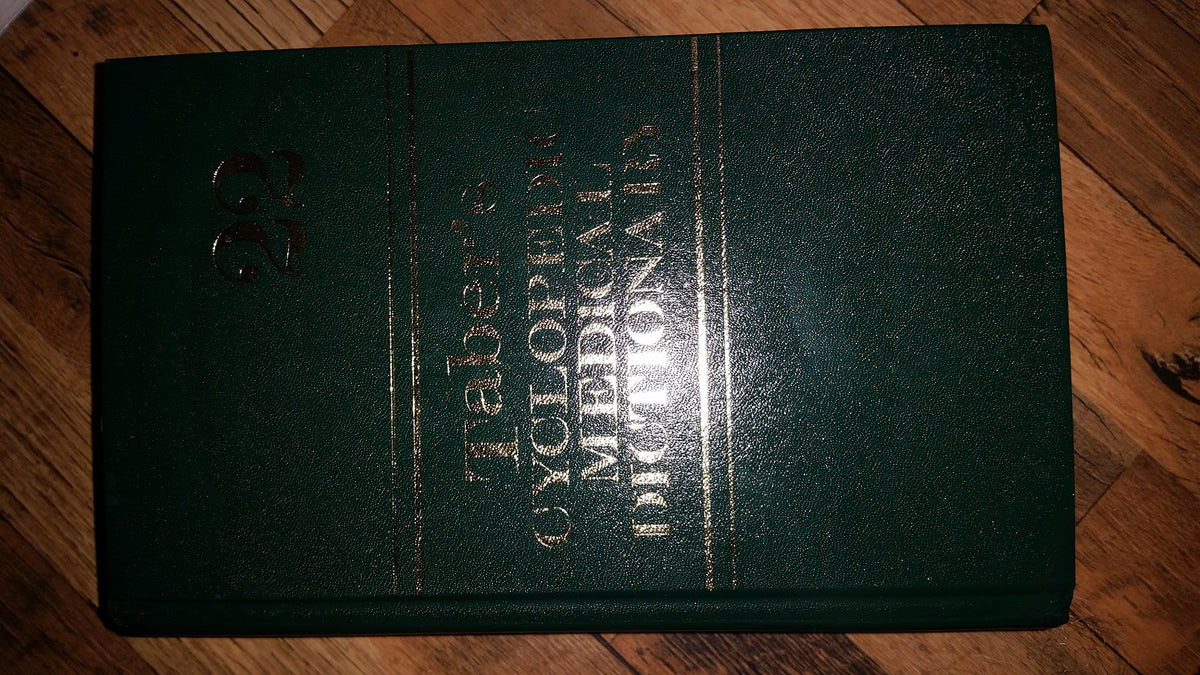 Taber's Cyclopedic Medical Dictionary (Non-thumb-indexed Version)