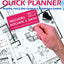 Home Quick Planner: Reusable, Peel & Stick Furniture & Archi