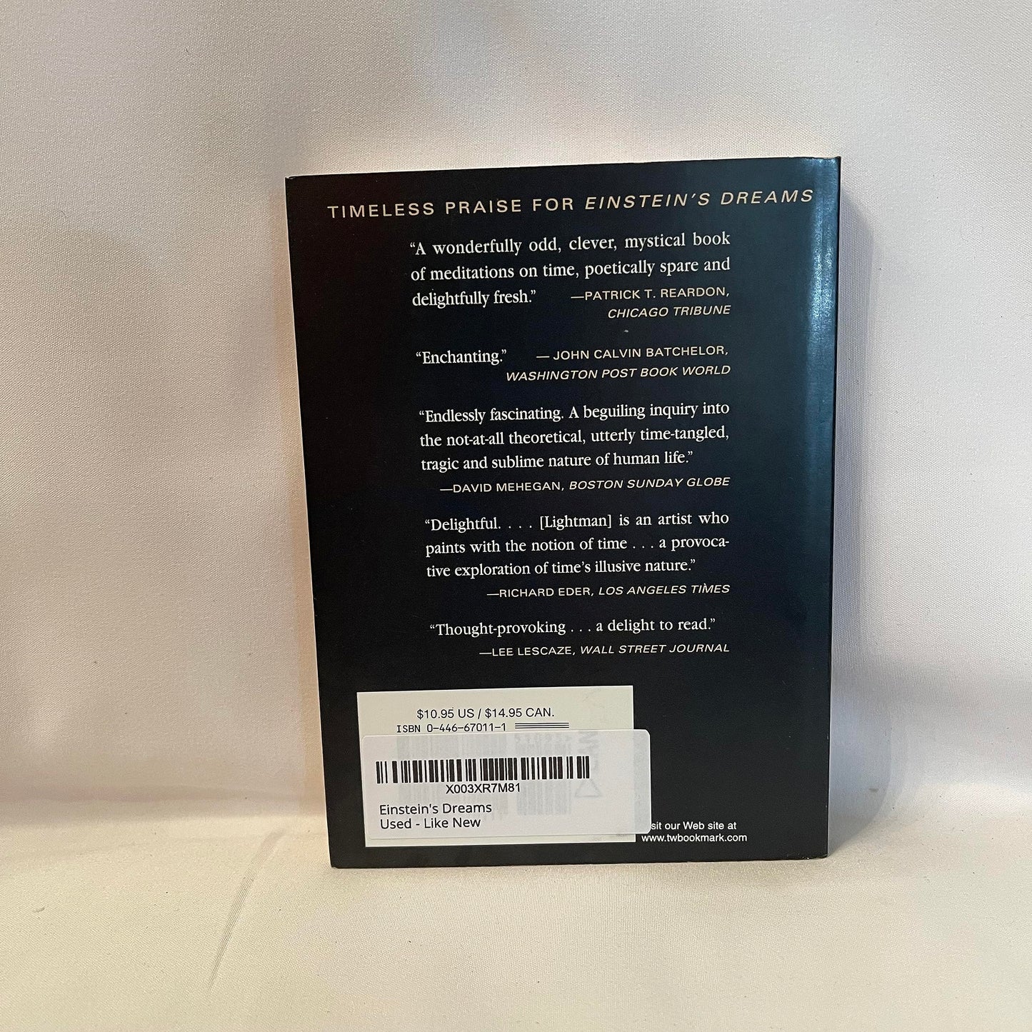 Einstein's Dreams by Alan Lightman (Miakarts Books)