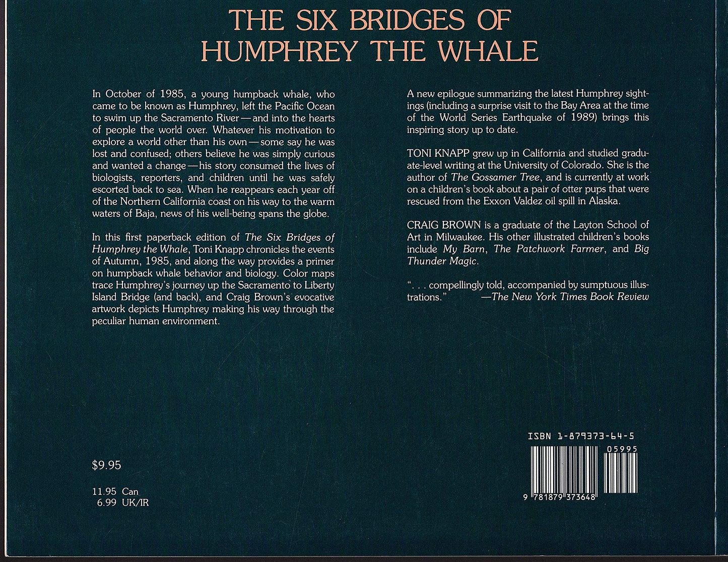 Six Bridges of Humphrey the Whale