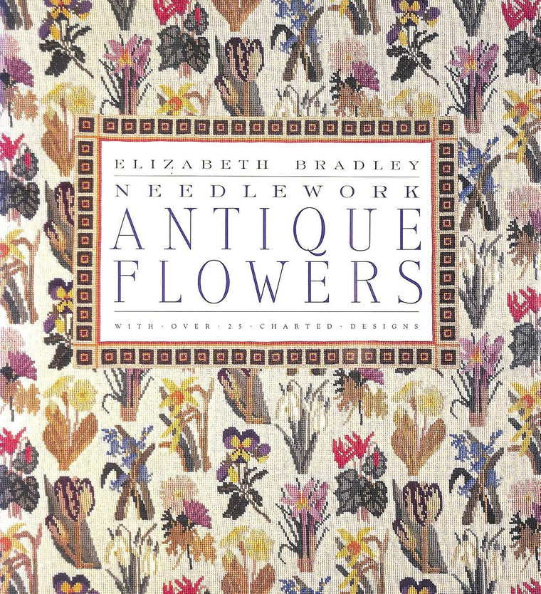 Antique Flowers In Needlepoint