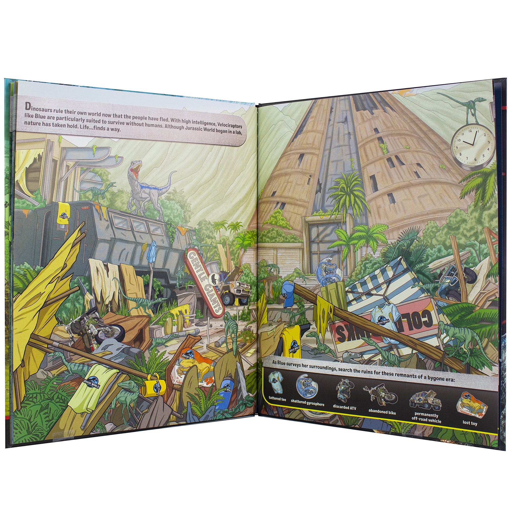 Jurassic World Look and Find Activity Book - PI Kids
