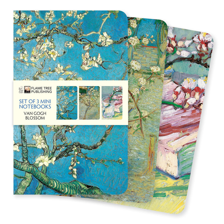 Vincent van Gogh: Blossom Set of 3 Mini Notebooks (Mini Notebook Collections)