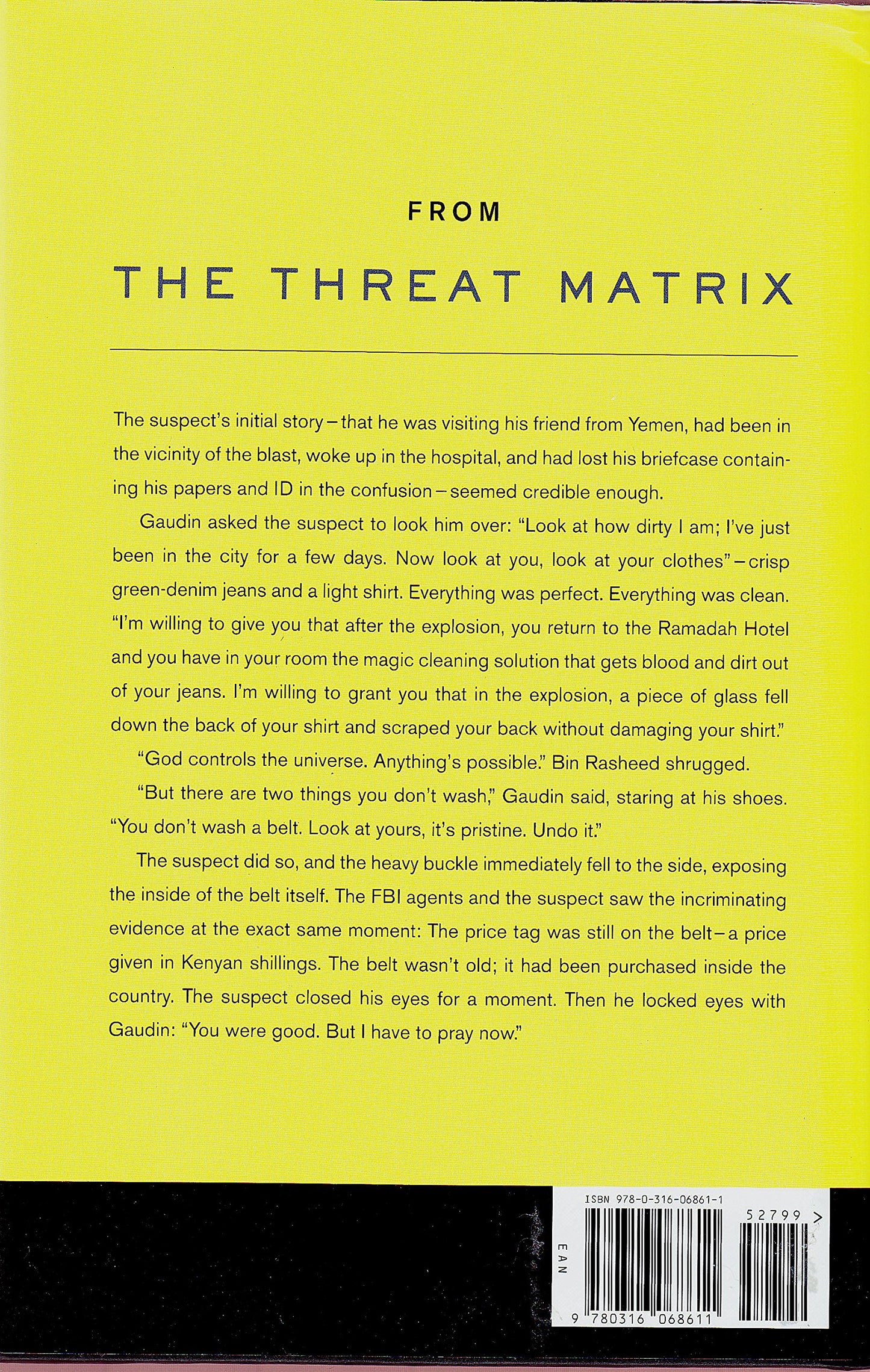The Threat Matrix: The FBI at War in the Age of Global Terror