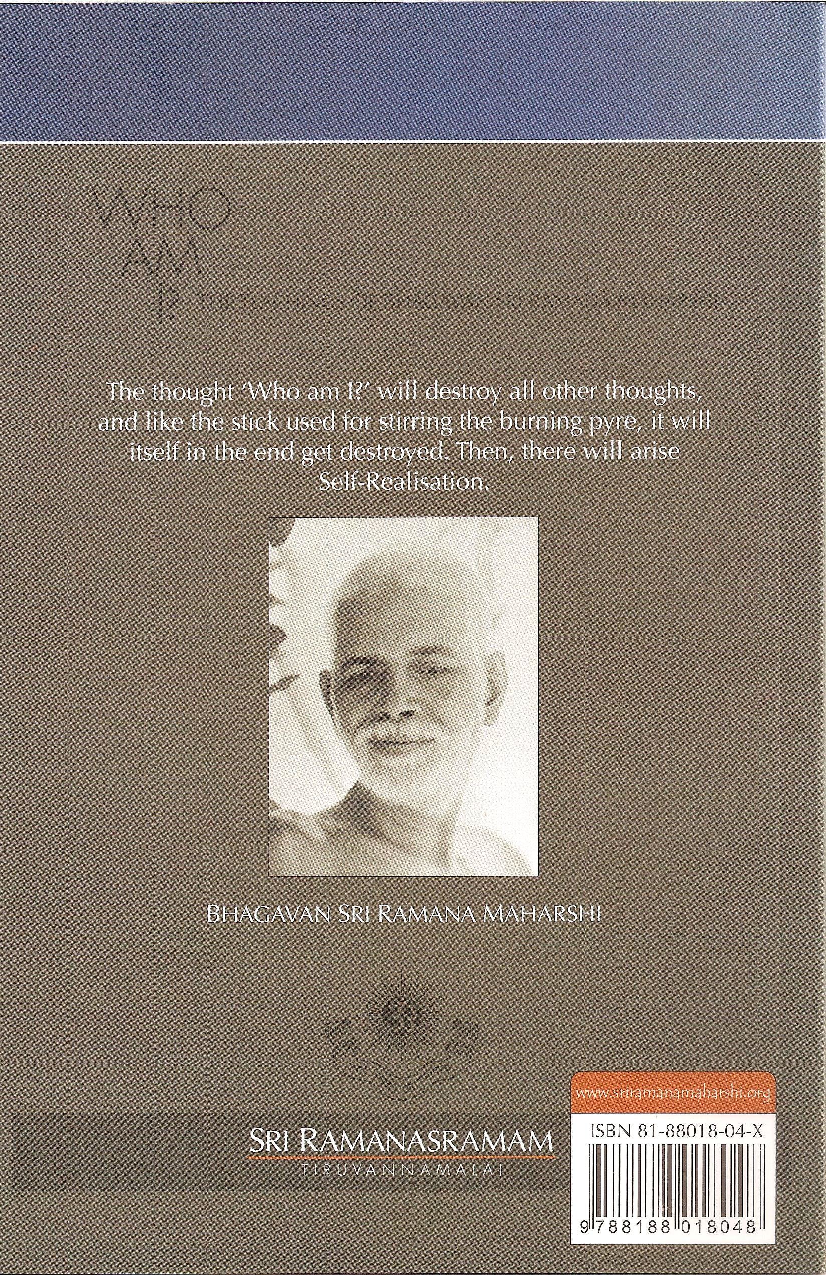 Who Am I?: The Teachings of Bhagavan Sri Ramana Maharshi