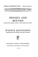 Physics and Beyond: Encounters and Conversations