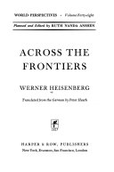Across the Frontiers