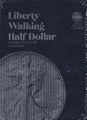 Coin Folders Half Dollars: Liberty Walking