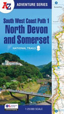South West Coast Path - North Devon and Somerset - with Ordnance Survey Mapping