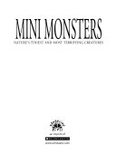 Mini Monsters: Nature's Tiniest and Most Terrifying Creatures