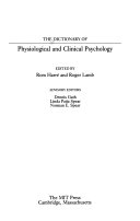 The Dictionary of Physiological and Clinical Psychology