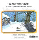 What was that! : a funny story about night noises