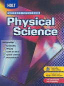 Holt Science Spectacular: Physical Science