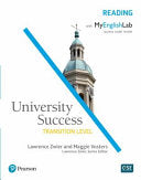 University Success Reading: Transition Level
