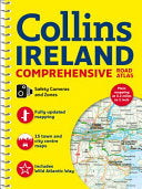 Comprehensive Road Atlas Ireland: A4 Spiral