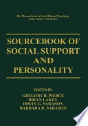 Sourcebook of Social Support and Personality