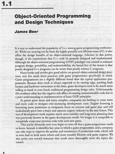 Game Programming Gems (GAME PROGRAMMING GEMS SERIES)