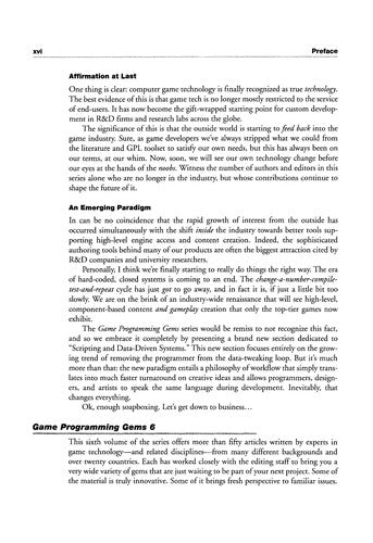 Game Programming Gems 6 (Book & CD-ROM) (Game Development Series)