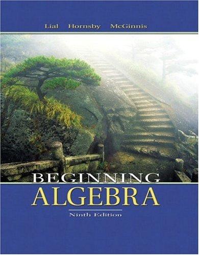 Beginning Algebra