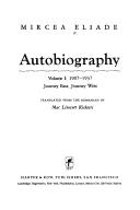 Autobiography, Volume 2: 1937-1960, Exile's Odyssey